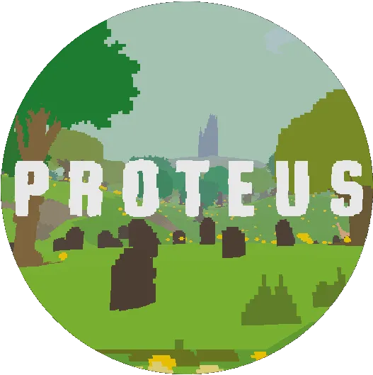 Proteus header image with decorative logo